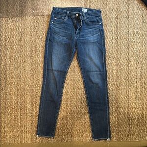 Dark Blue Denim Jeans